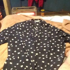 Three quarter sleeve lush tunic